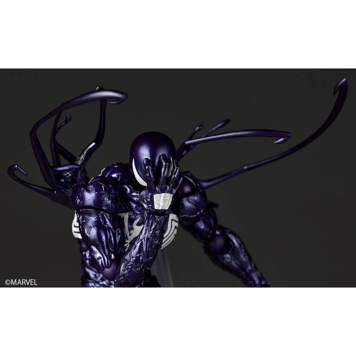 Revoltech Amazing Yamaguchi Symbiote Spider-Man (Purple Version) Action Figure