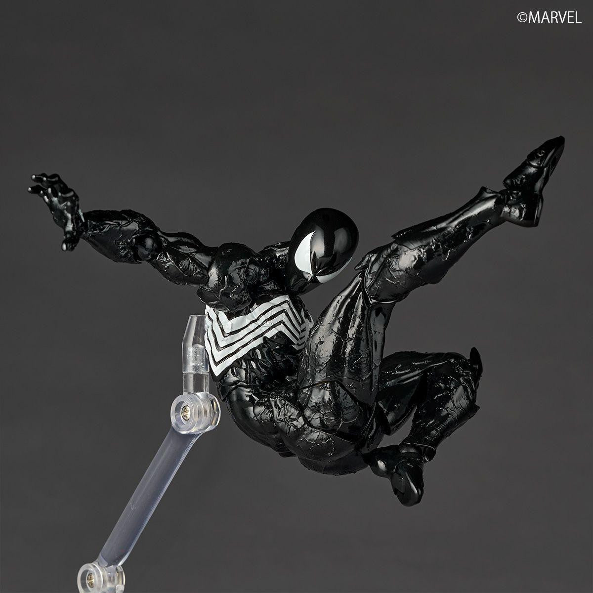 Revoltech Amazing Yamaguchi Symbiote Spider-Man Action Figure