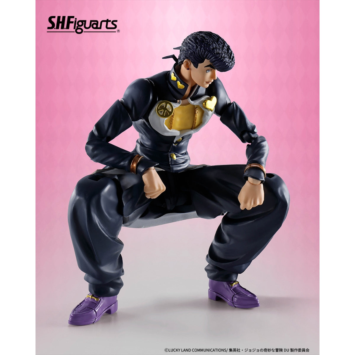 S.H.Figuarts Jojo's Bizarre Adventure Josuke Higashikata Action Figure