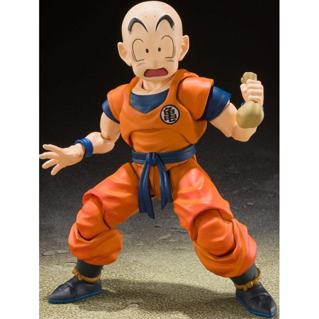 S.H.Figuarts Dragon Ball Z Krillin Earth's Strongest Man Action Figure