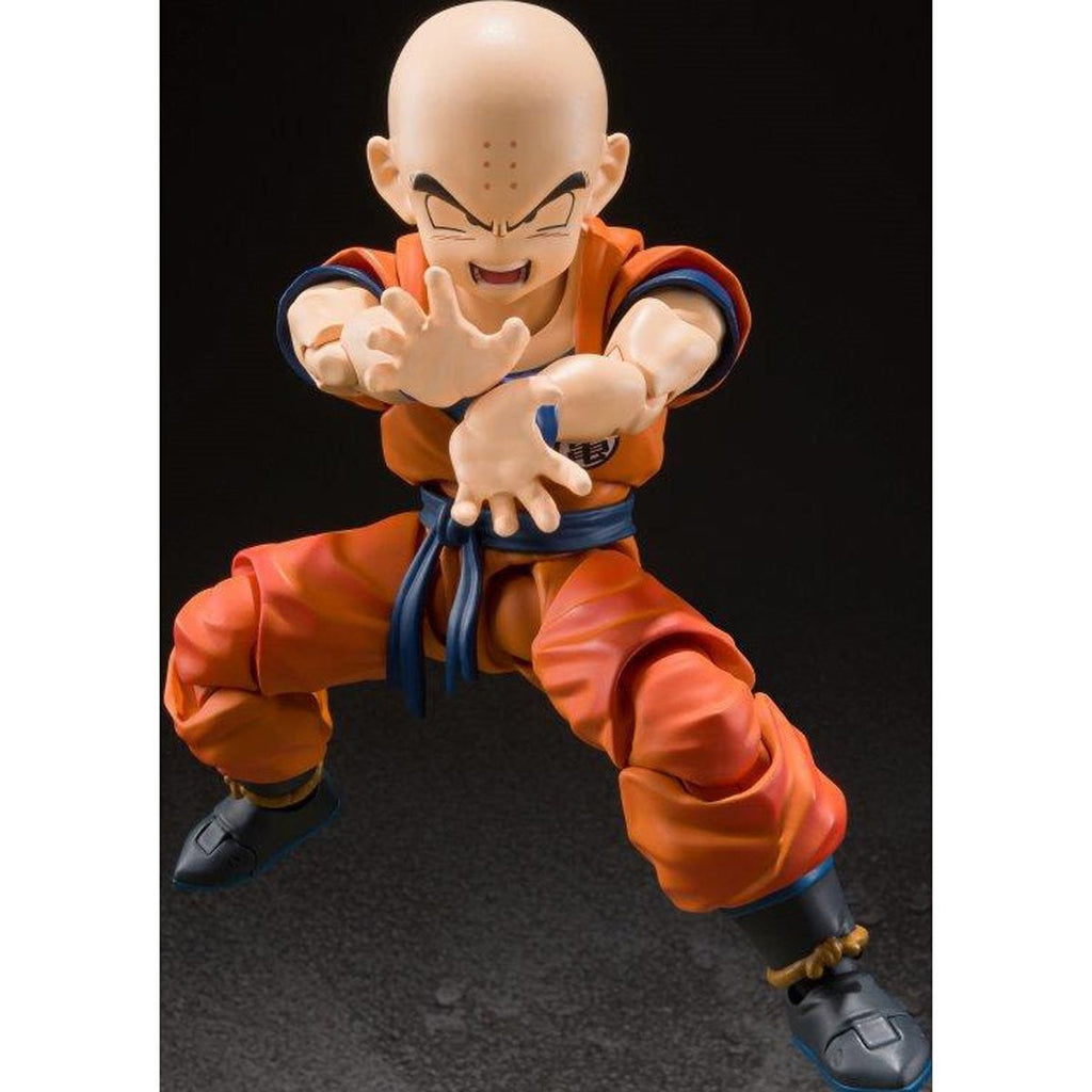 S.H.Figuarts Dragon Ball Z Krillin Earth's Strongest Man Action Figure