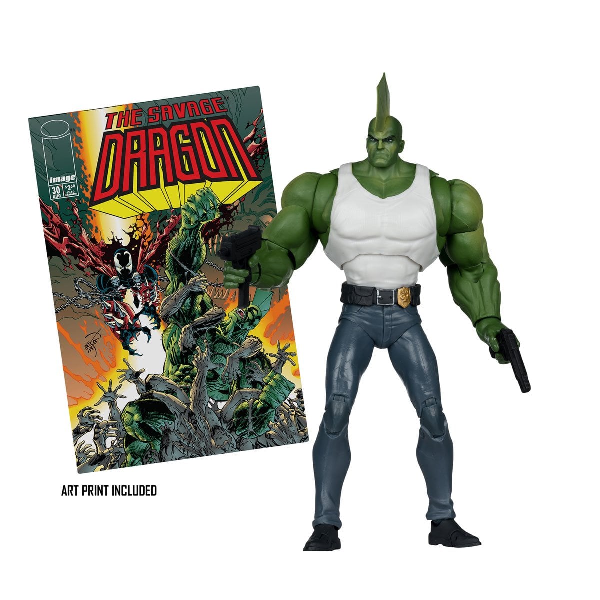 McFarlane Image Comics Founders Series Savage Dragon Elite Edition 7-Inch Deluxe Action Figure