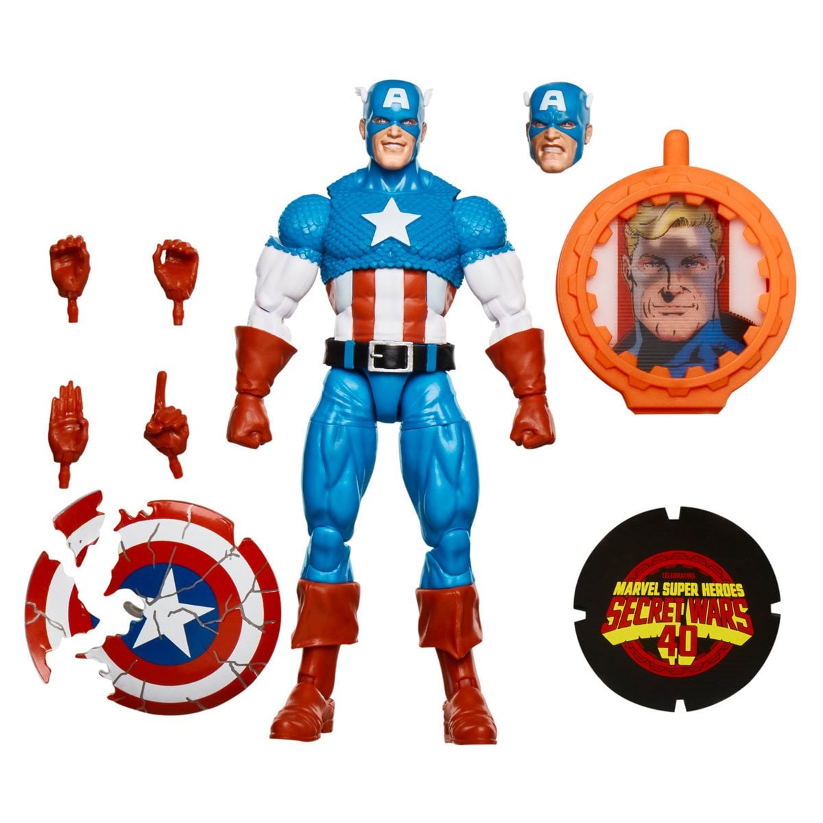 Marvel Legends Secret Wars Captain America 6-Inch Action Figure