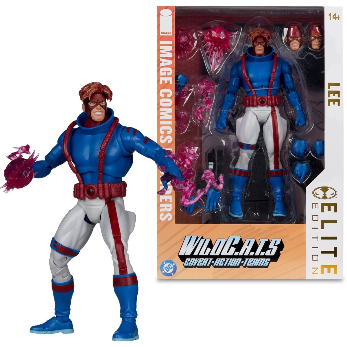 McFarlane DC Multiverse Spartan Wild C.A.T.S Image Comic Founders Series McFarlane Elite Edition 7-Inch Deluxe Action Figure