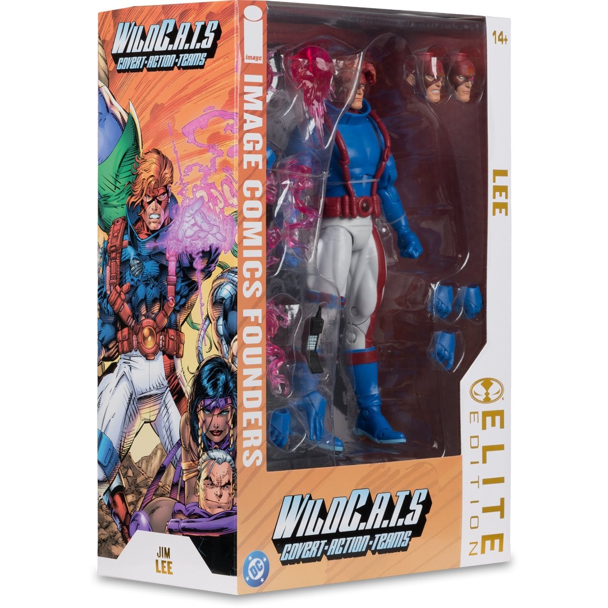McFarlane DC Multiverse Spartan Wild C.A.T.S Image Comic Founders Series McFarlane Elite Edition 7-Inch Deluxe Action Figure