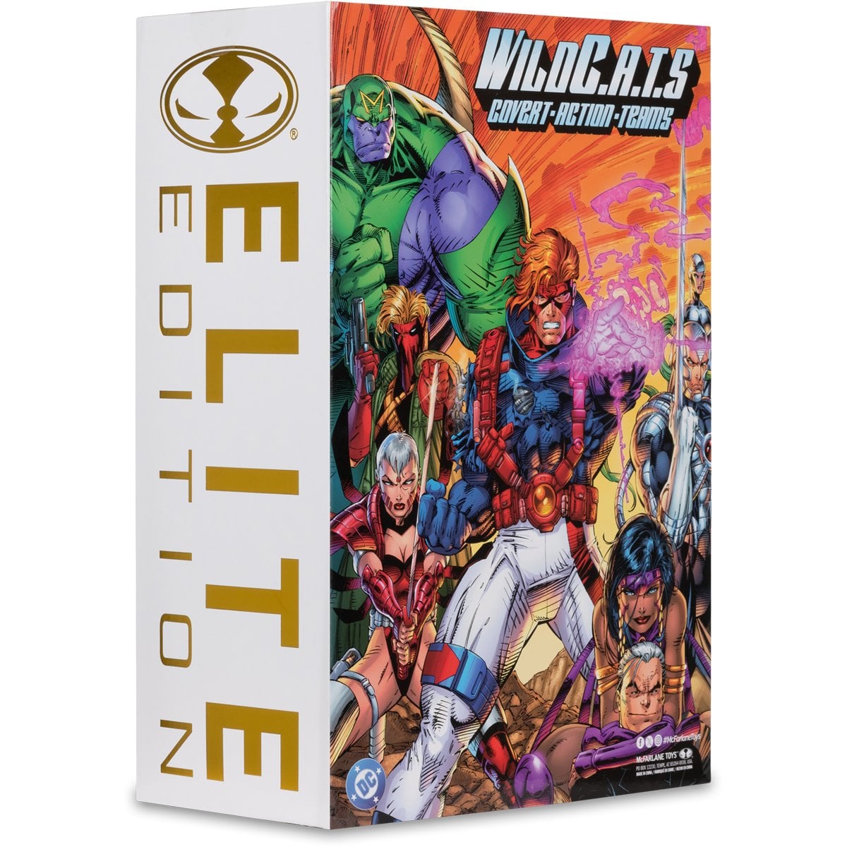 McFarlane DC Multiverse Spartan Wild C.A.T.S Image Comic Founders Series McFarlane Elite Edition 7-Inch Deluxe Action Figure