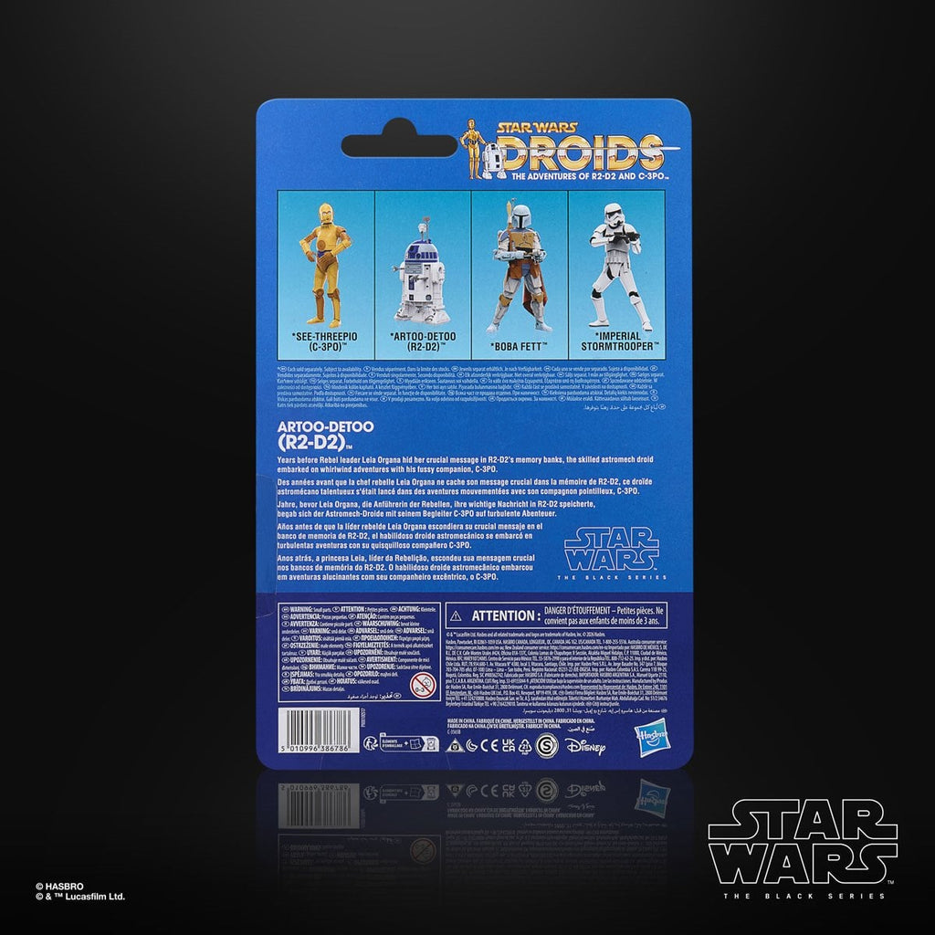 Star Wars The Black Series Droids Artoo-Detoo (R2-D2) 6-Inch Action Figure