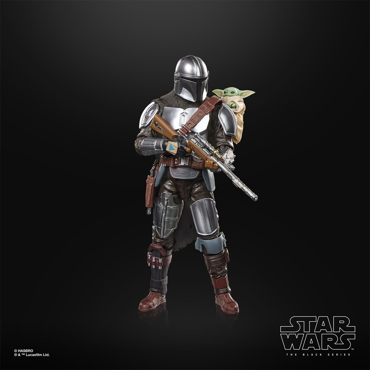 Star Wars The Black Series The Mandalorian & Grogu Deluxe 6-Inch Action Figure