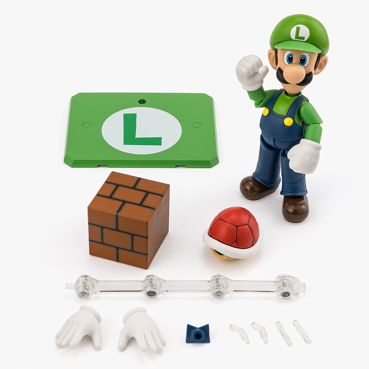 S.H.Figuarts Super Mario Bros. Luigi Action Figure