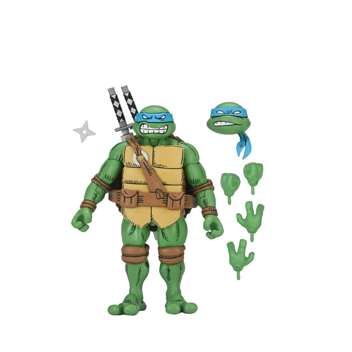 NECA Teenage Mutant Ninja Turtles x Usagi Yojimbo - Ultimate Leonardo Action Figure
