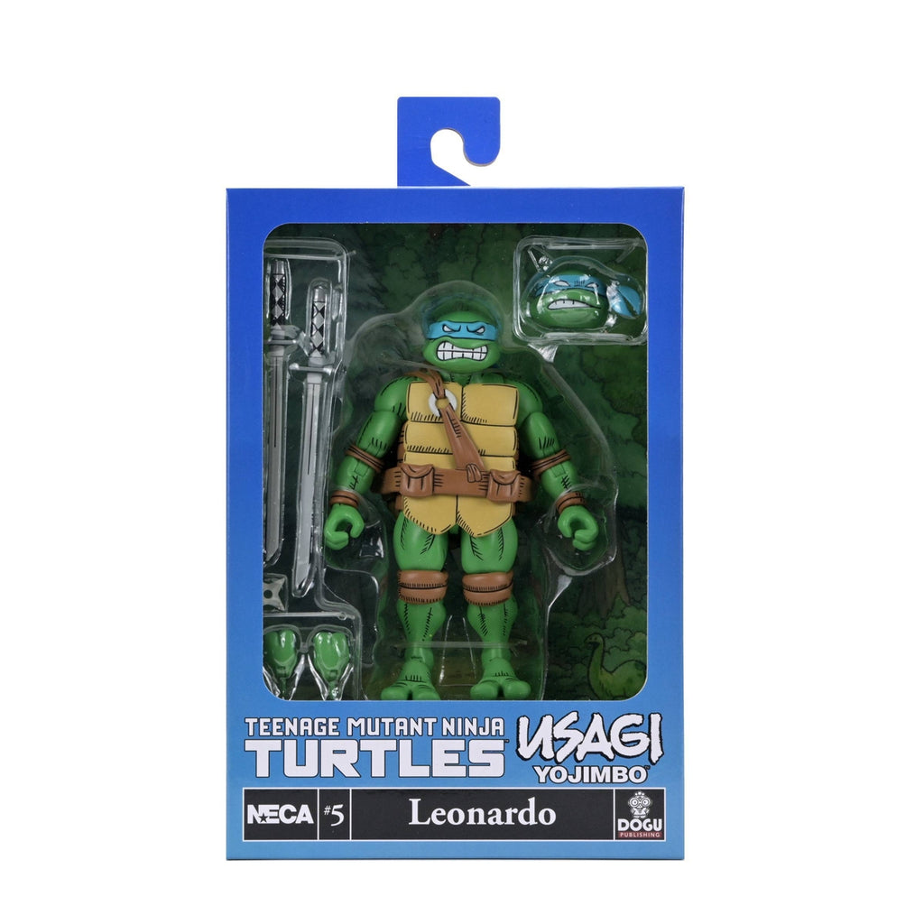 NECA Teenage Mutant Ninja Turtles x Usagi Yojimbo - Ultimate Leonardo Action Figure