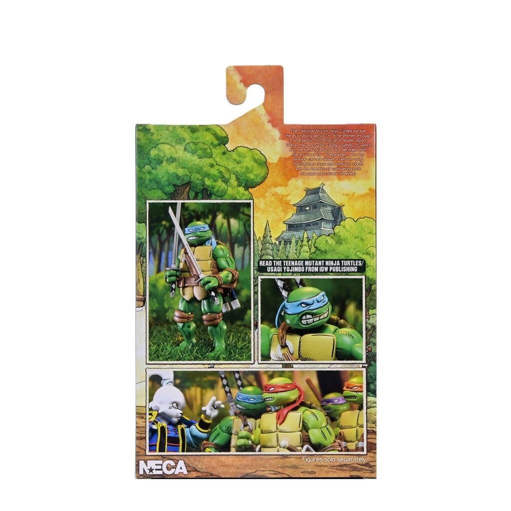 NECA Teenage Mutant Ninja Turtles x Usagi Yojimbo - Ultimate Leonardo Action Figure