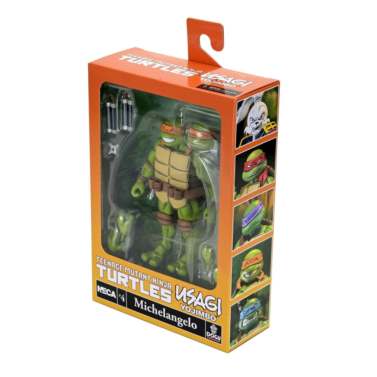 NECA Teenage Mutant Ninja Turtles x Usagi Yojimbo - Ultimate Michelangelo Action Figure