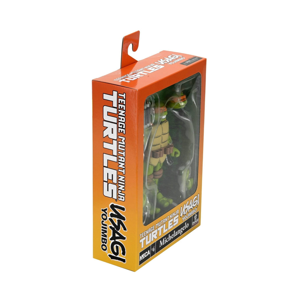 NECA Teenage Mutant Ninja Turtles x Usagi Yojimbo - Ultimate Michelangelo Action Figure