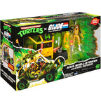 Teenage Mutant Ninja Turtles x G.I. Joe All-Weather and Environment (AWE) Shell-Striker Vehicle with Action Figure