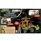 Teenage Mutant Ninja Turtles x G.I. Joe All-Weather and Environment (AWE) Shell-Striker Vehicle with Action Figure