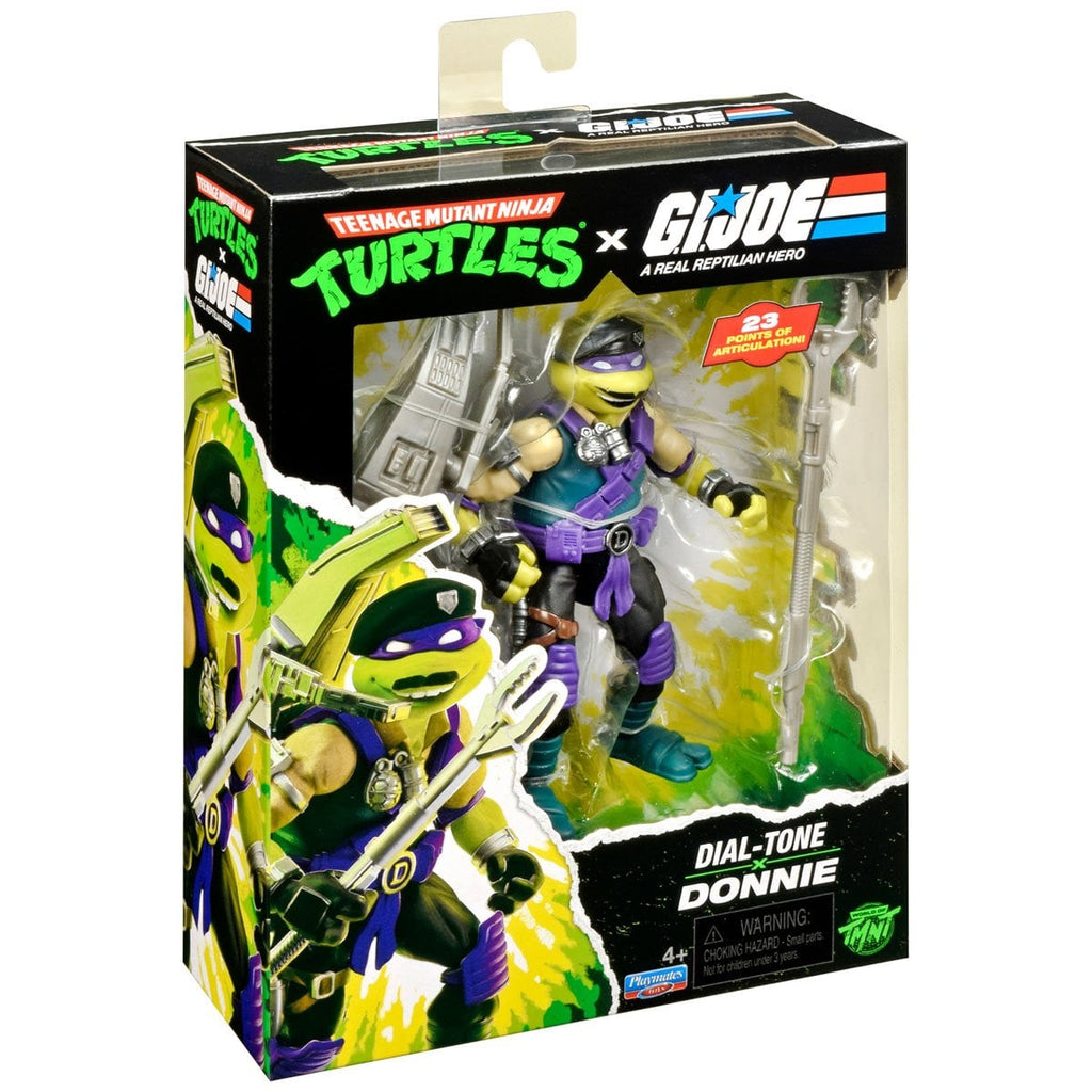 Teenage Mutant Ninja Turtles x G.I. Joe Donnie x Dial-tone Action Figure
