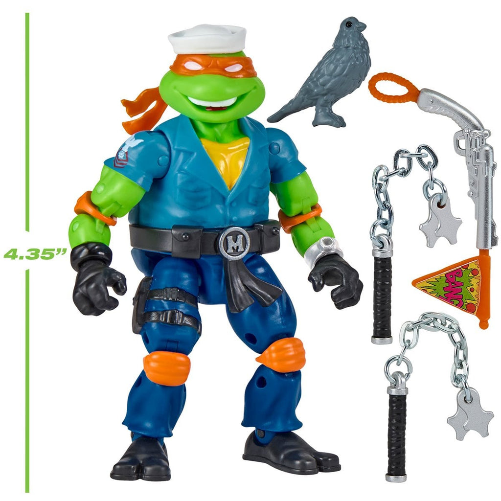 Teenage Mutant Ninja Turtles x G.I. Joe Mikey x Shipwreck Action Figure