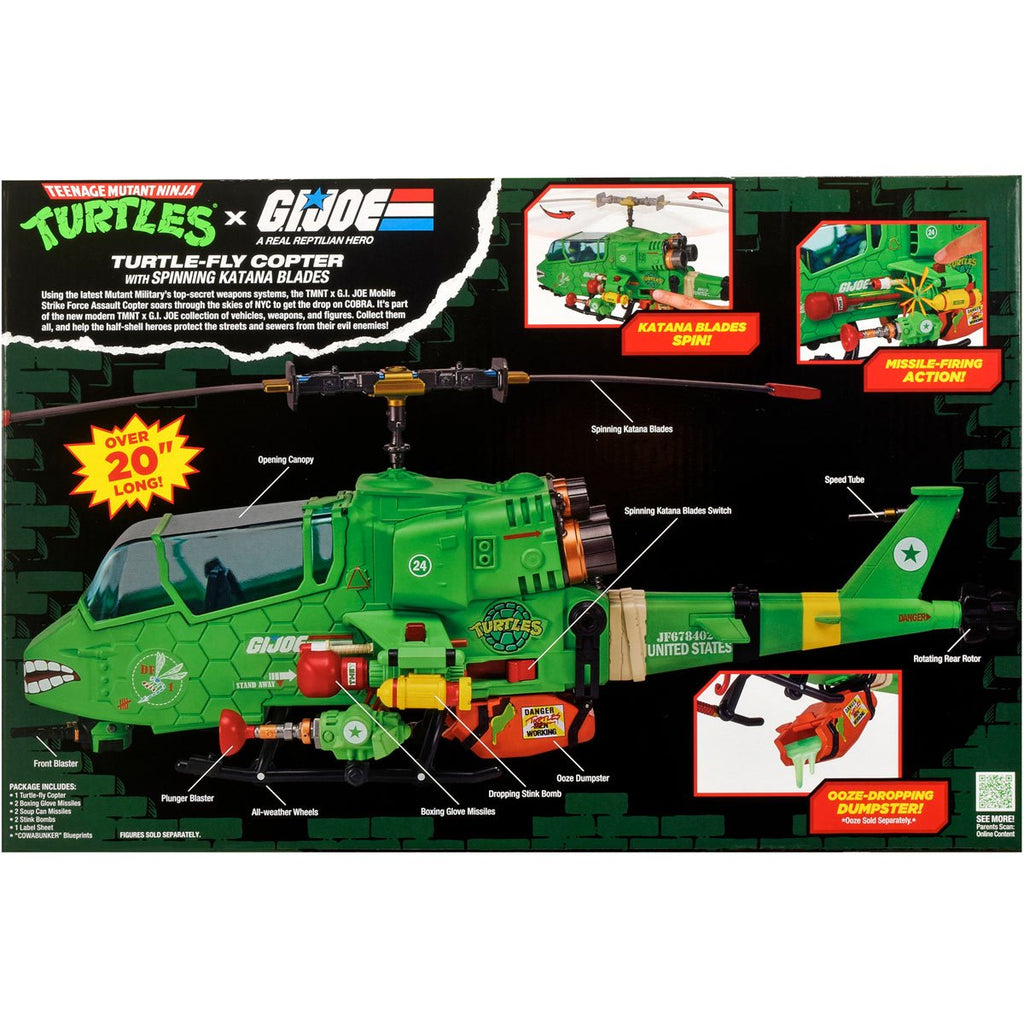 Teenage Mutant Ninja Turtles x G.I. Joe Mobile Strike Force Assault Copter
