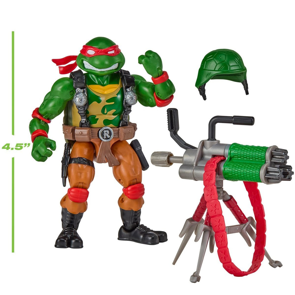 Teenage Mutant Ninja Turtles x G.I. Joe Raphael x Roadblock Action Figure