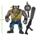 Teenage Mutant Ninja Turtles x G.I. Joe Rocksteady x Buzzer Action Figure