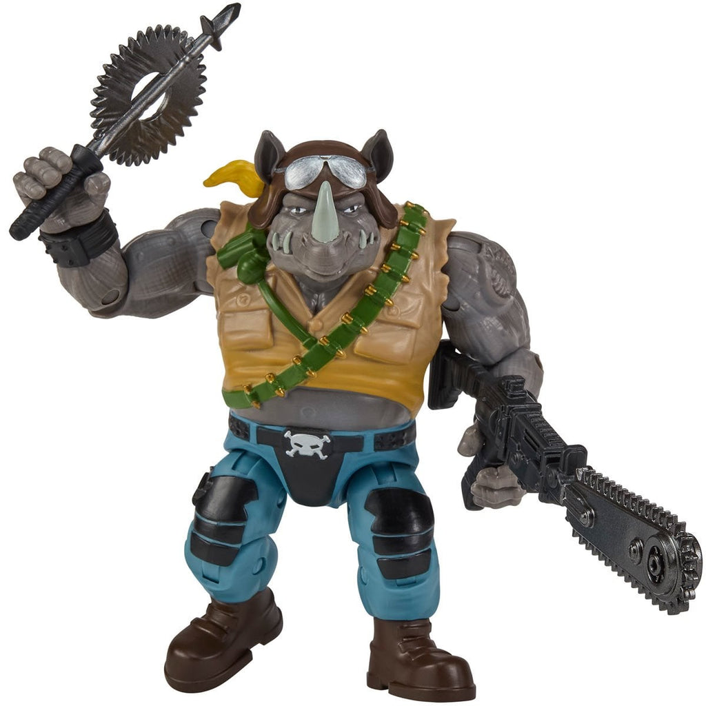 Teenage Mutant Ninja Turtles x G.I. Joe Rocksteady x Buzzer Action Figure