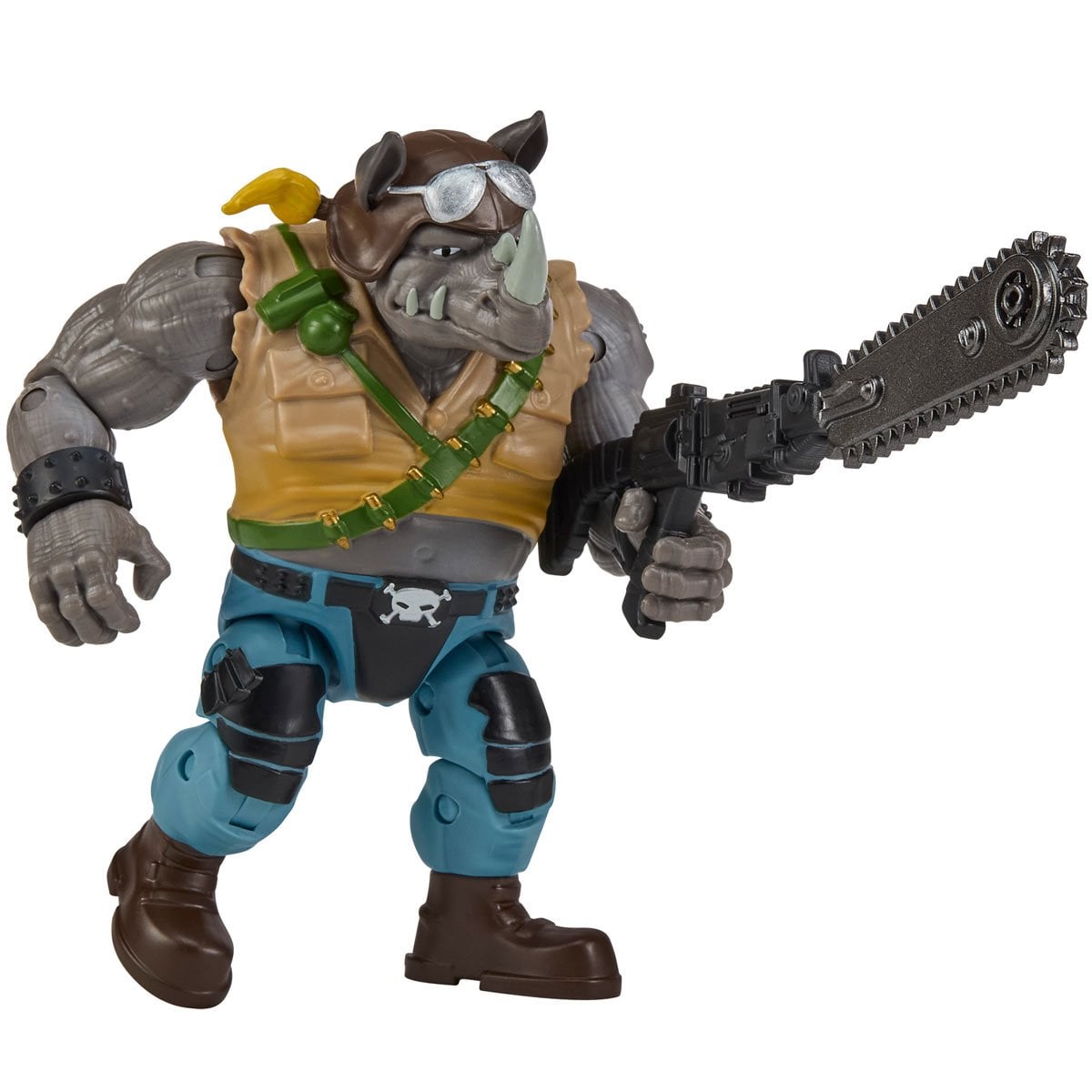 Teenage Mutant Ninja Turtles x G.I. Joe Rocksteady x Buzzer Action Figure
