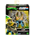 Teenage Mutant Ninja Turtles x G.I. Joe Rocksteady x Buzzer Action Figure