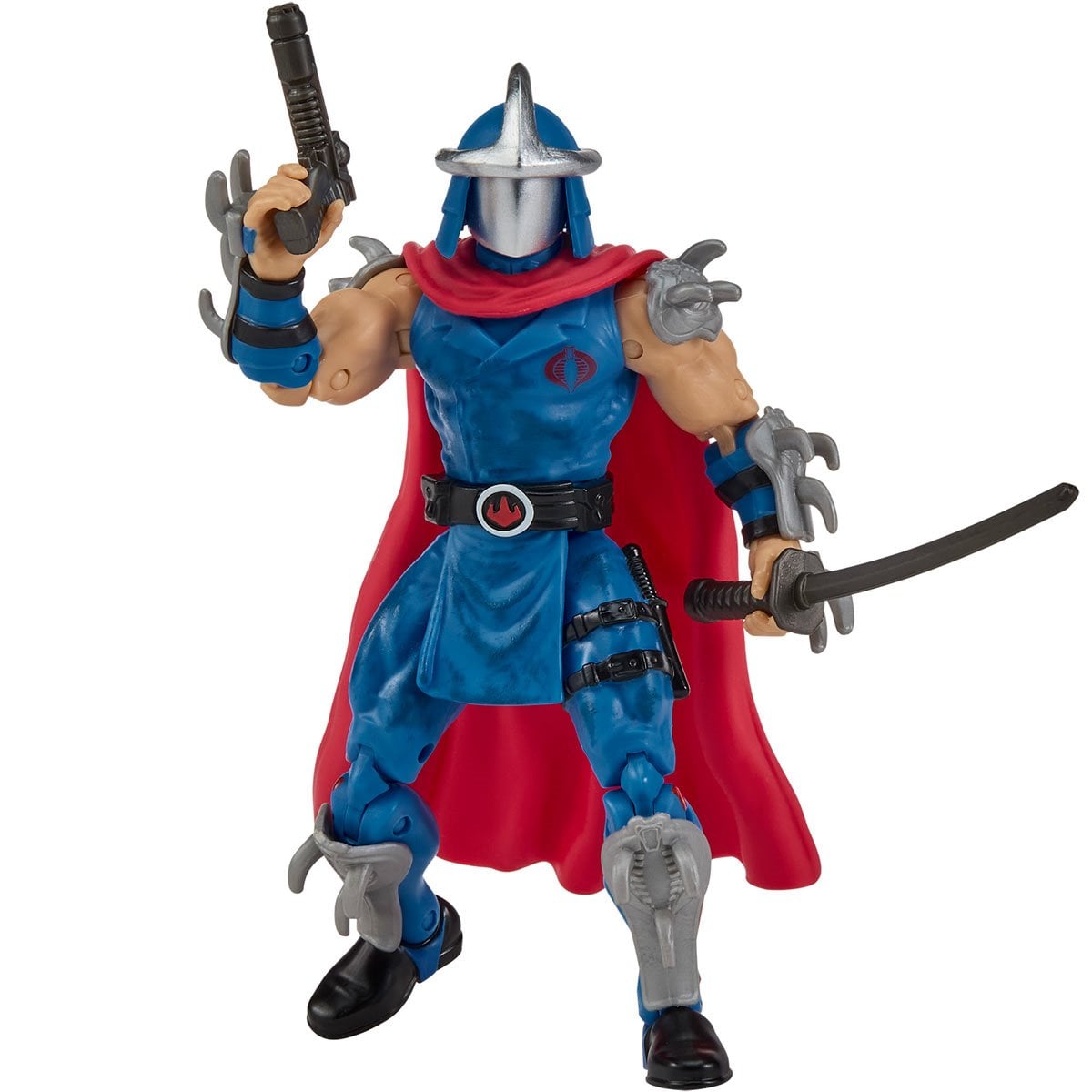 Teenage Mutant Ninja Turtles x G.I. Joe Shredder x Cobra Commander Action Figure