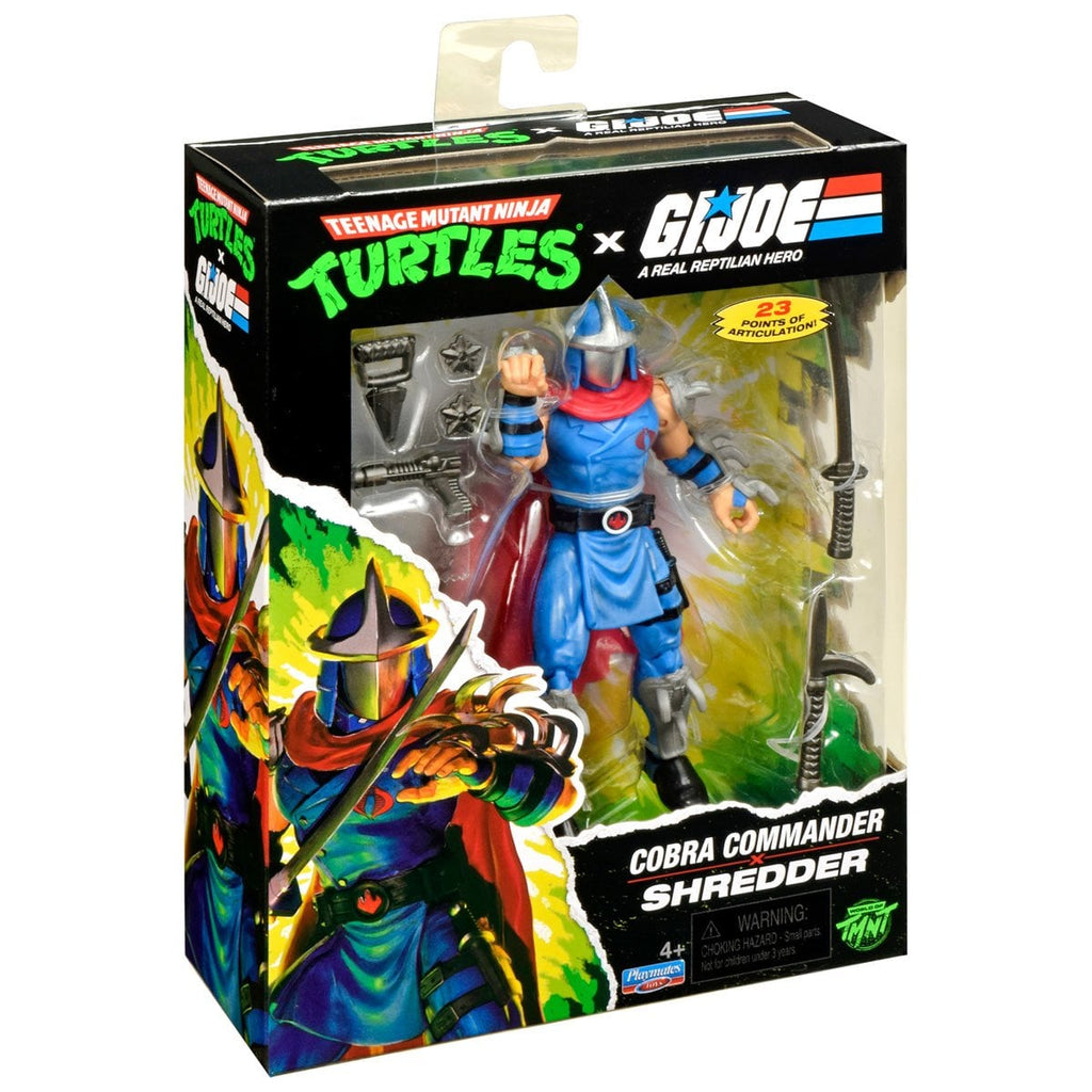 Teenage Mutant Ninja Turtles x G.I. Joe Shredder x Cobra Commander Action Figure