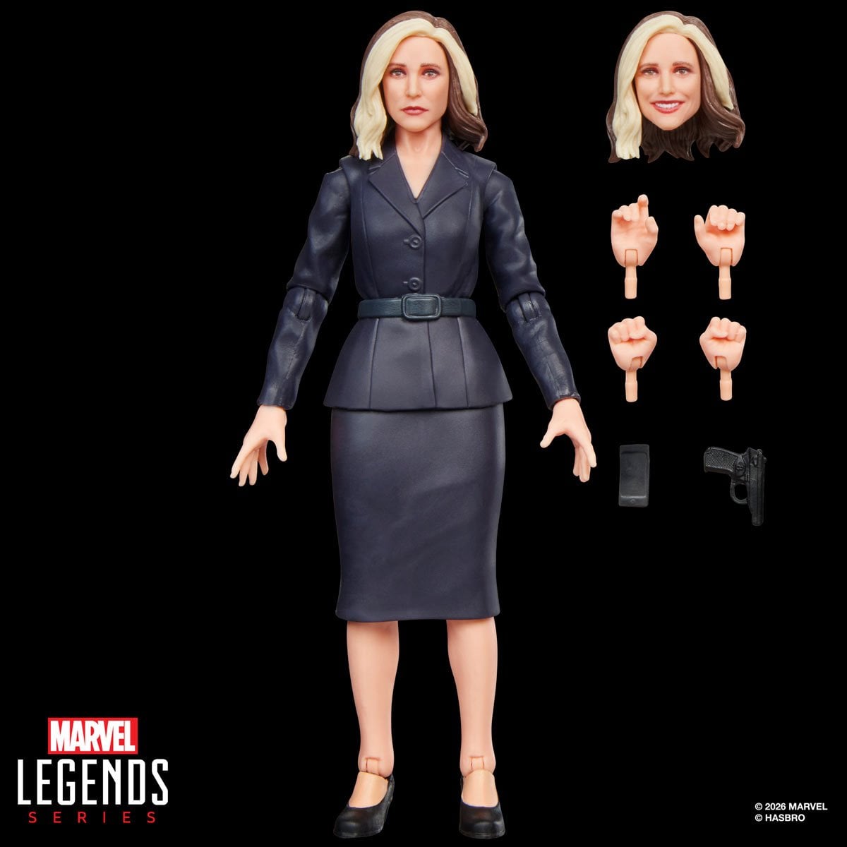 Marvel Legends Series Thunderbolts Valentina Allegra de Fontaine and The Void 6-Inch Action Figures