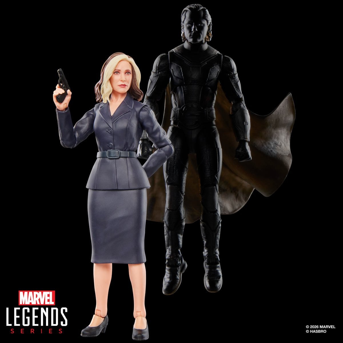 Marvel Legends Series Thunderbolts Valentina Allegra de Fontaine and The Void 6-Inch Action Figures