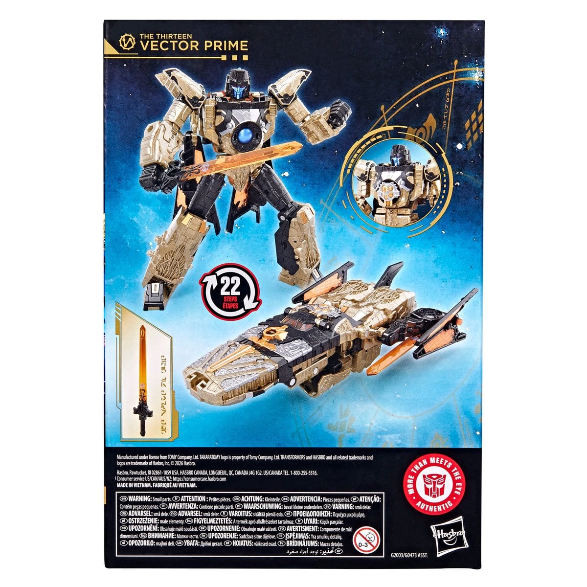 Transformers Age of the Primes Voyager Class The Thirteen Vector Prime