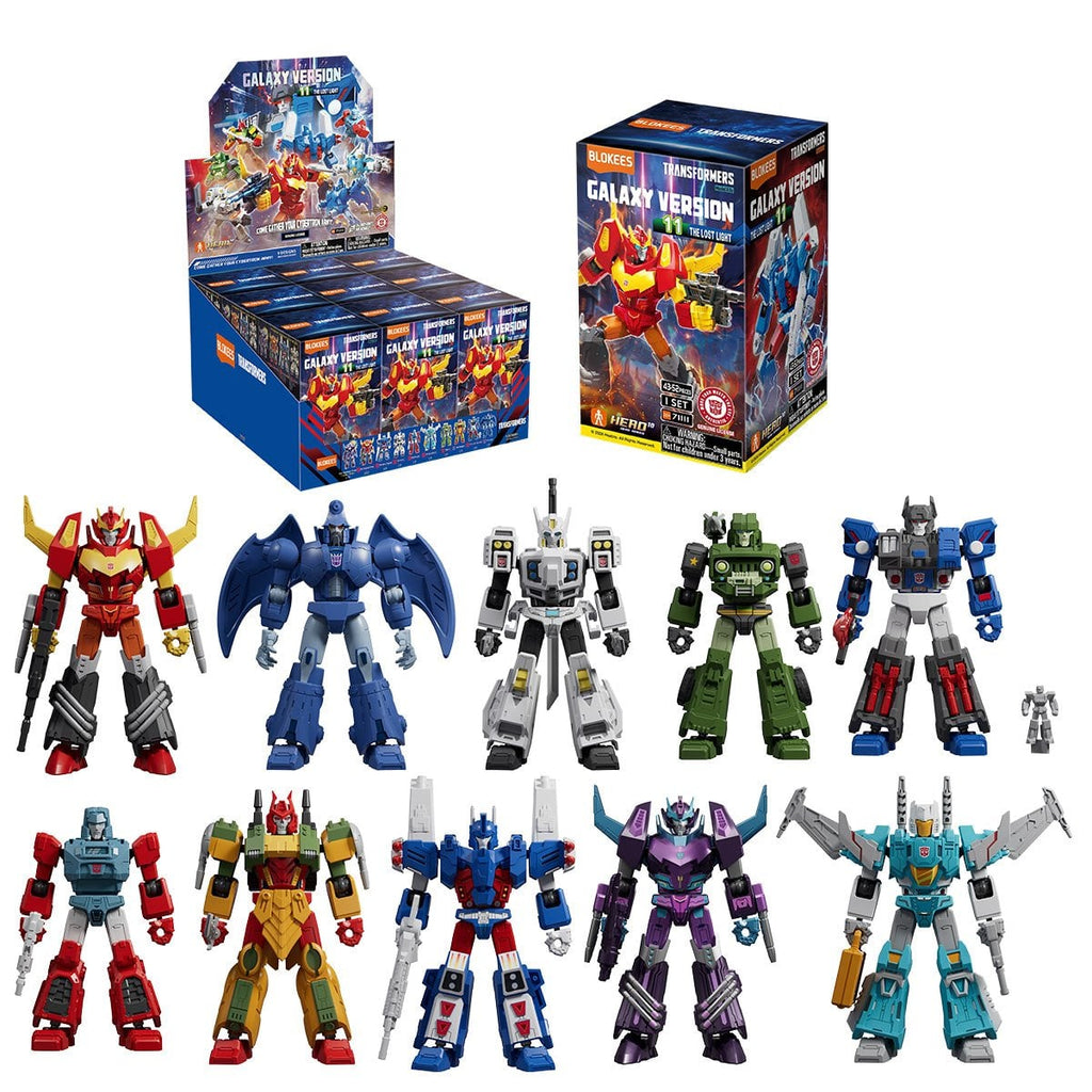 Transformers Galaxy Version 11 Transformers: The Lost Light Blokees Blind Box Model Kit (Single Blind Box)