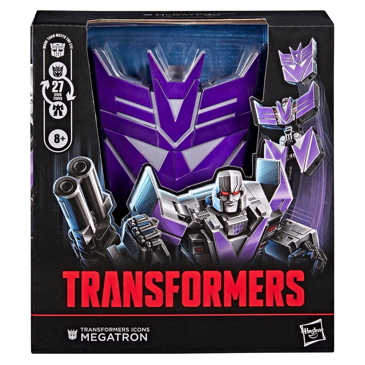 Transformers Icons Megatron Action Figure with Display Stand