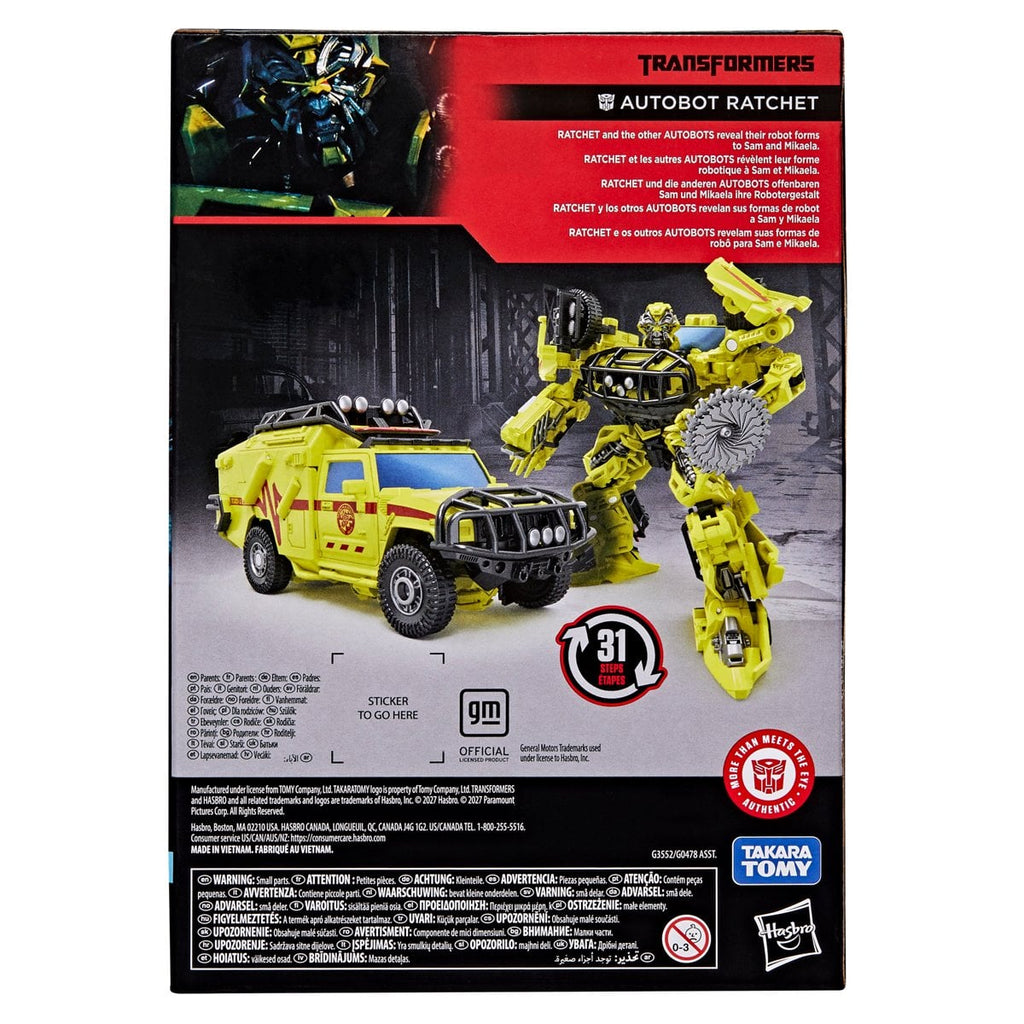 Transformers Studio Series Voyager Class Ratchet