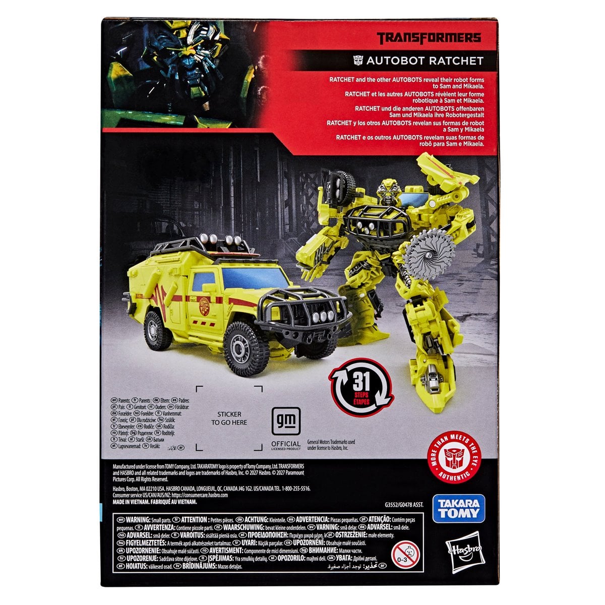Transformers Studio Series Voyager Class Ratchet