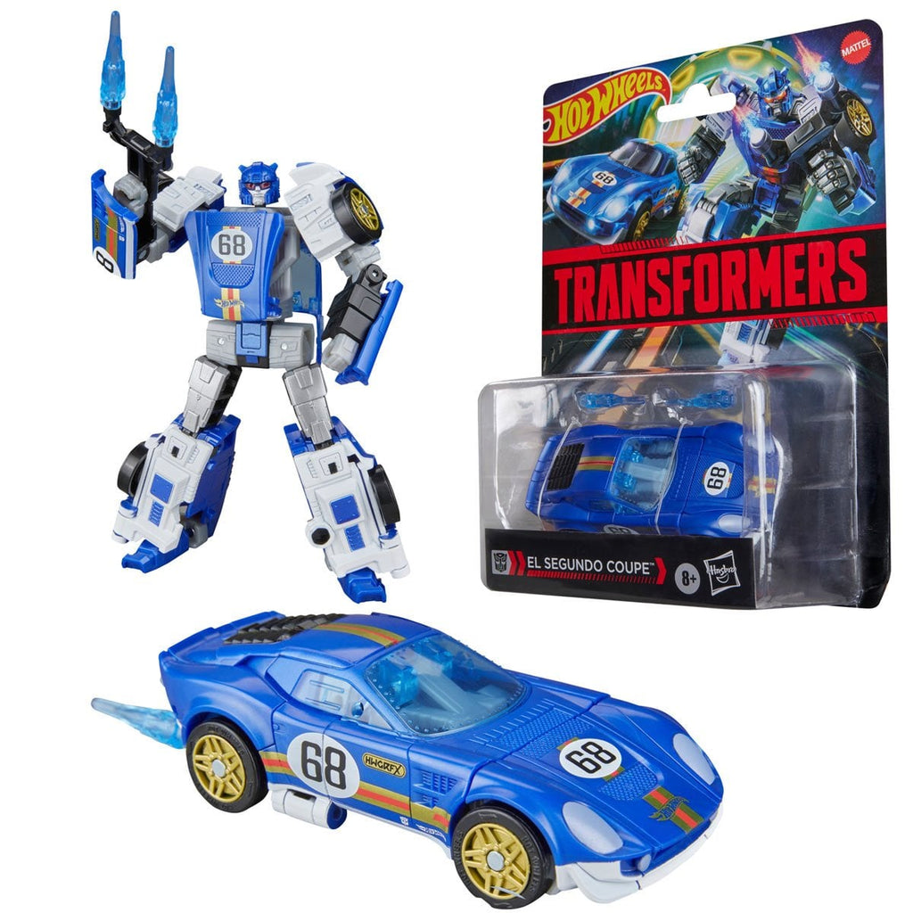 Transformers x Hot Wheels Collaborative El Segundo Coupe 5-Inch Figure