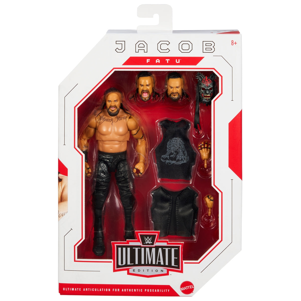 WWE Ultimate Edition Wave 32 Jacob Fatu Action Figure