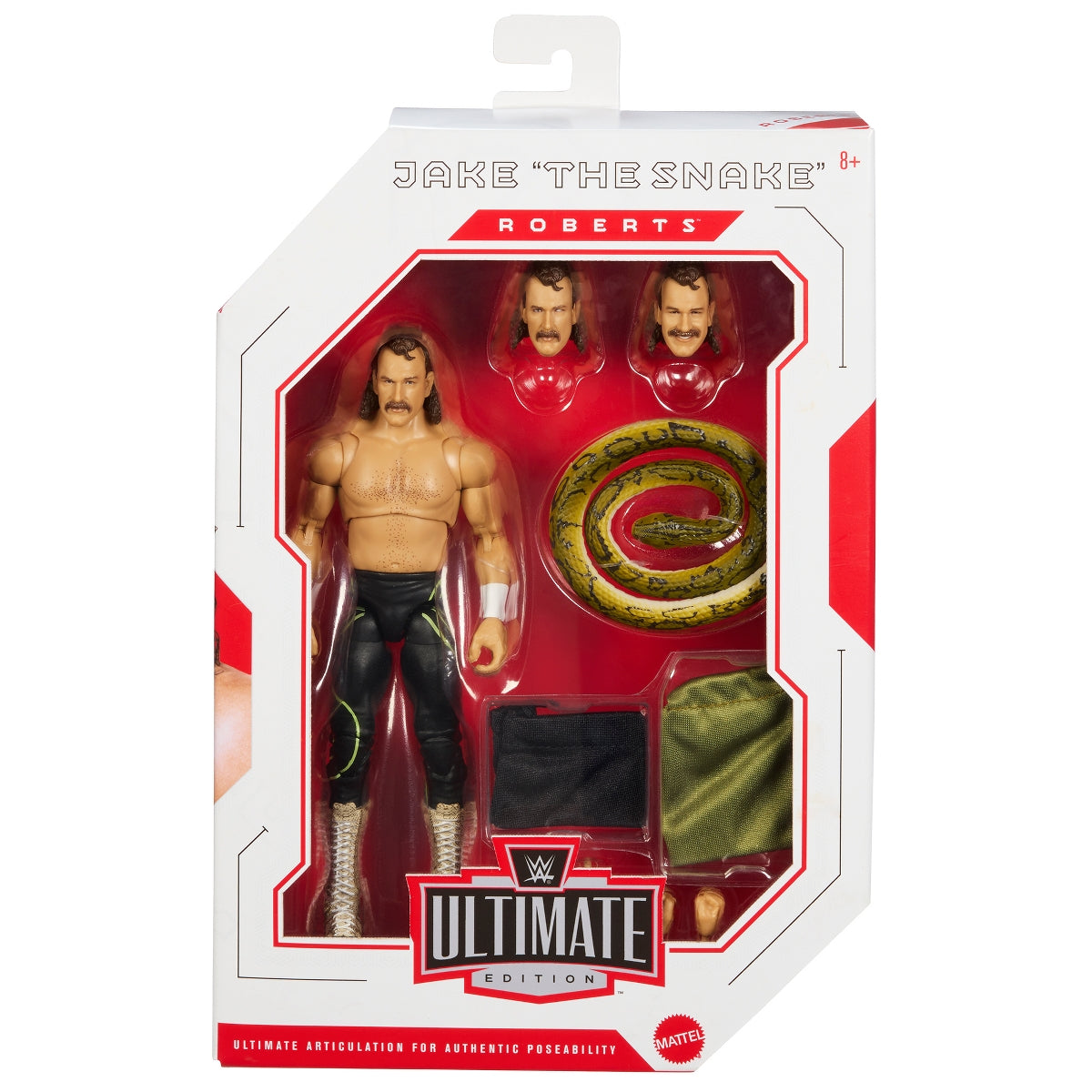 WWE Ultimate Edition Wave 32 Jake "The Snake" Roberts Action Figure