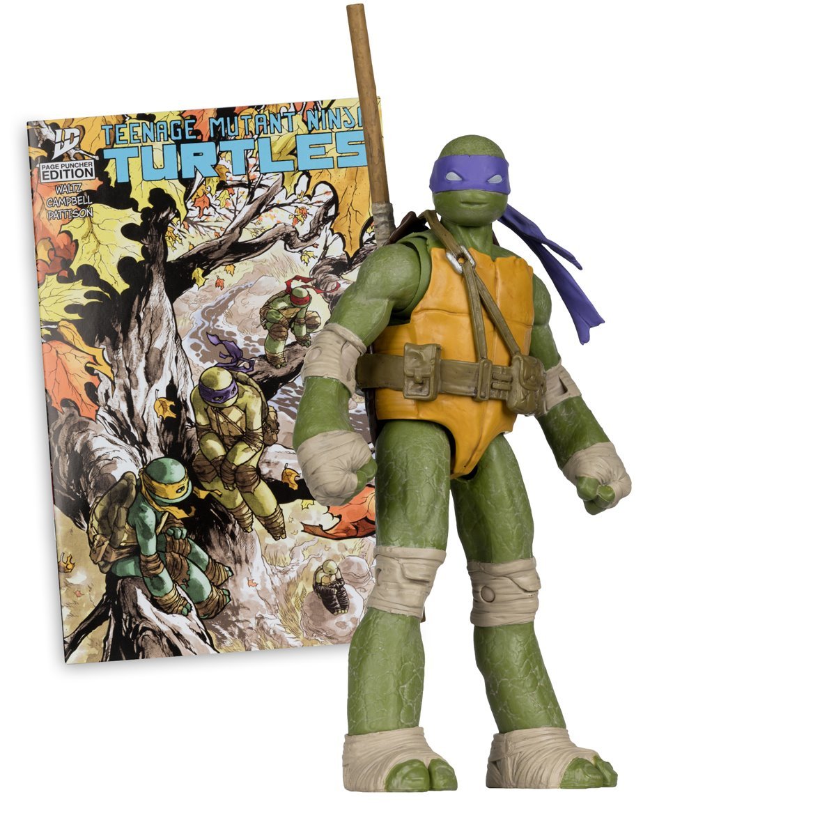 McFarlane Teenage Mutant Ninja Turtles Donatello, Page Punchers Edition