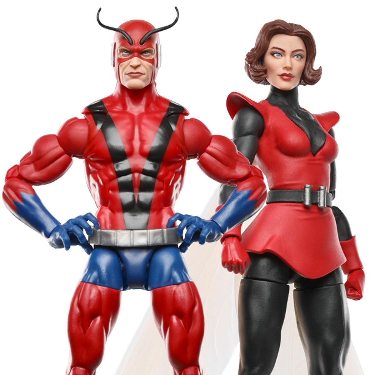 Marvel Legends Series Hank Pym (Giant-Man) and Janet Van Dyne (Wasp) 6-Inch Action Figure 2-Pack