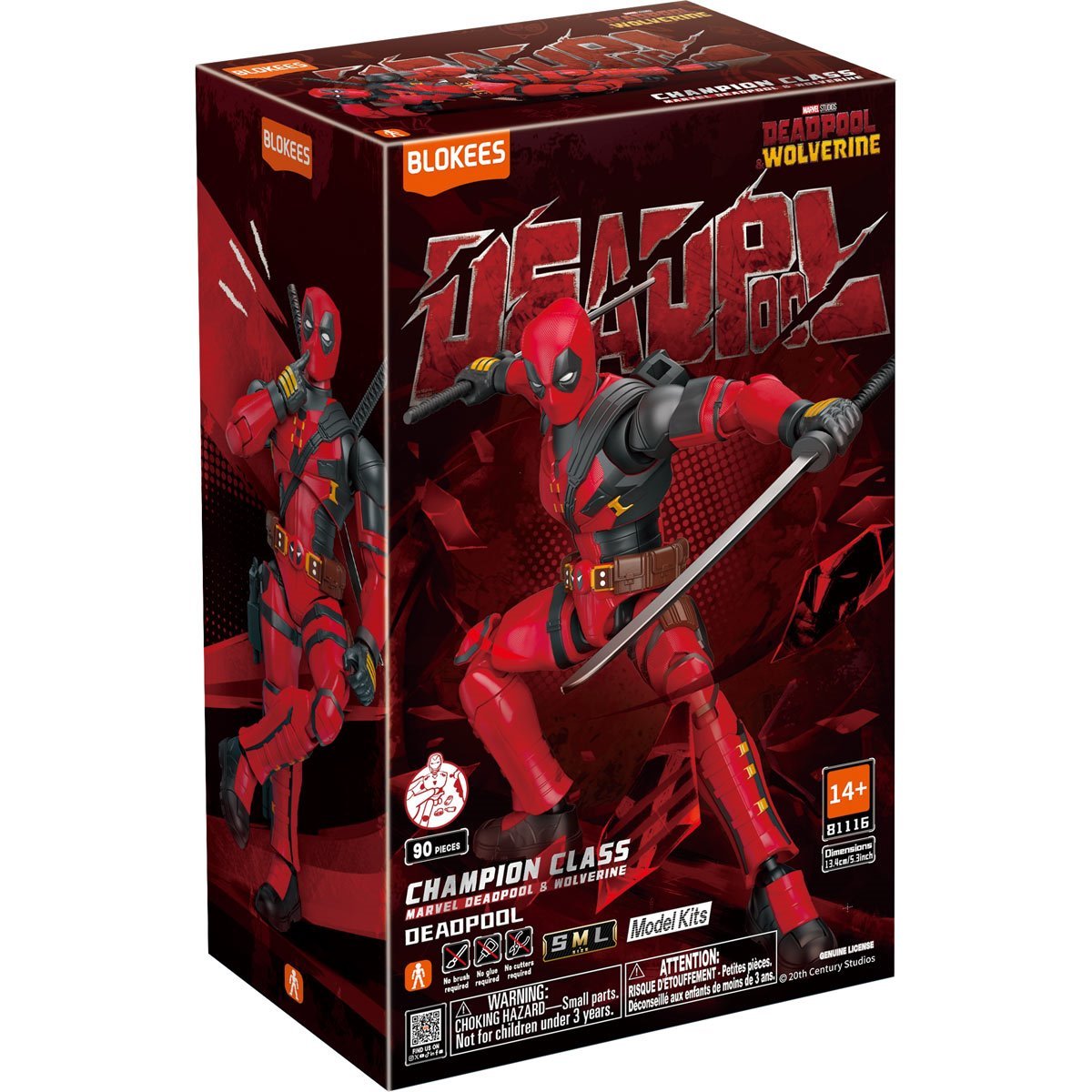 Marvel Infinity Saga Blokees Deadpool Champion Class CC04 Model Kit
