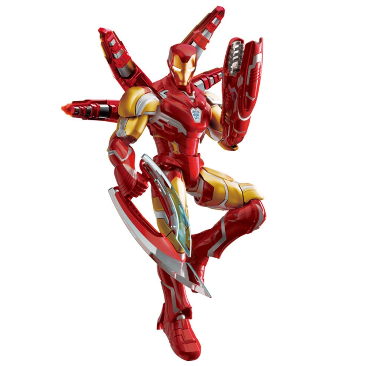Marvel Infinity Saga Blokees Iron Man MK85 Champion Class CC01 Model Kit