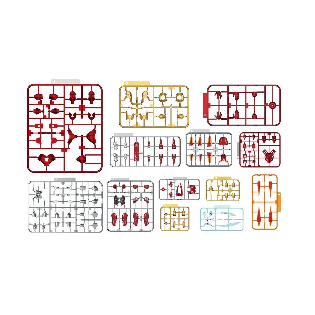 Marvel Infinity Saga Blokees Iron Man MK85 Champion Class CC01 Model Kit