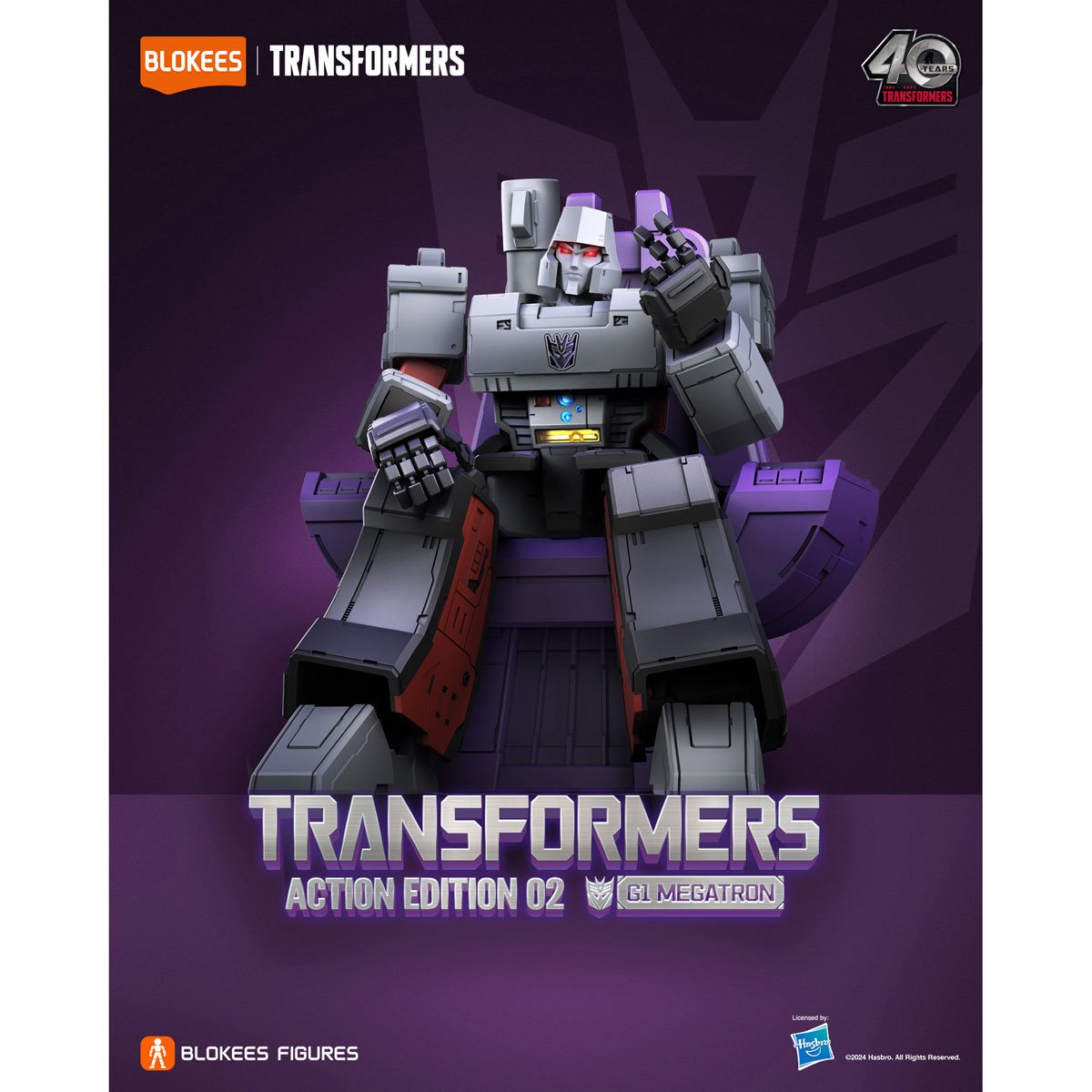 Blokees Transformers Megatron Action Edition G1 Model Kit