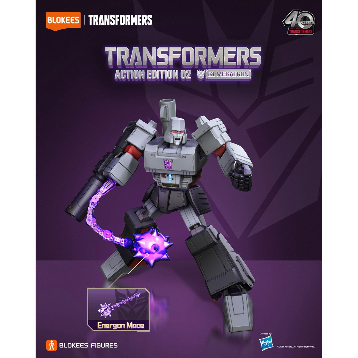 Blokees Transformers Megatron Action Edition G1 Model Kit