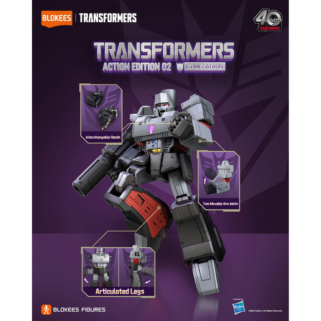 Blokees Transformers Megatron Action Edition G1 Model Kit