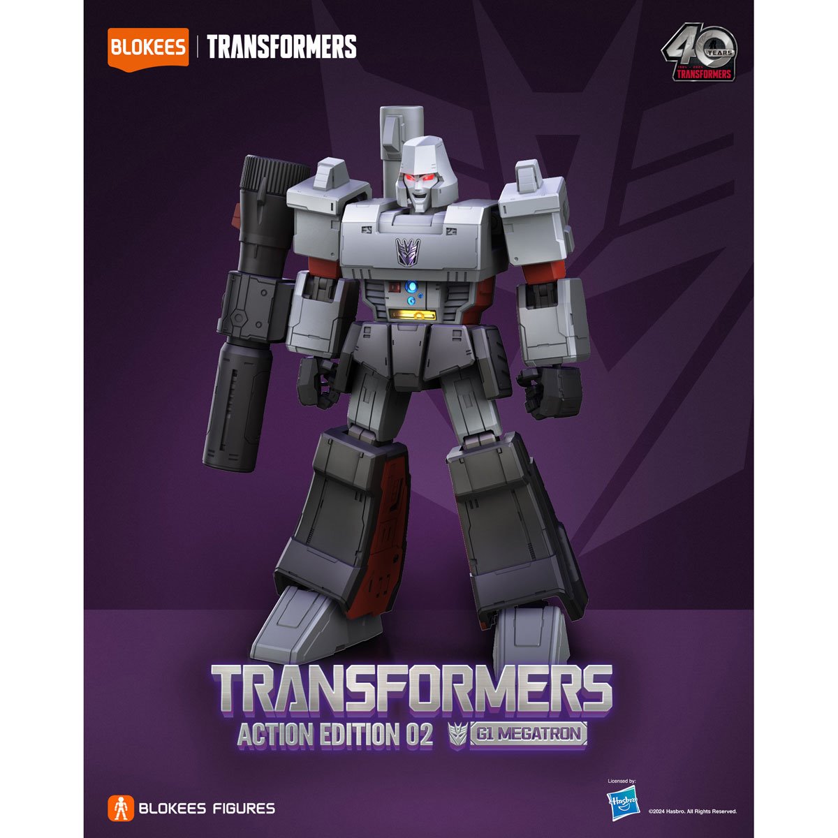 Blokees Transformers Megatron Action Edition G1 Model Kit