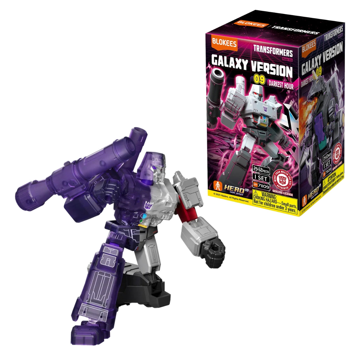 Blokees Transformers Galaxy Version 09 Darkest Hour Mini Model Kit (Case of 9)